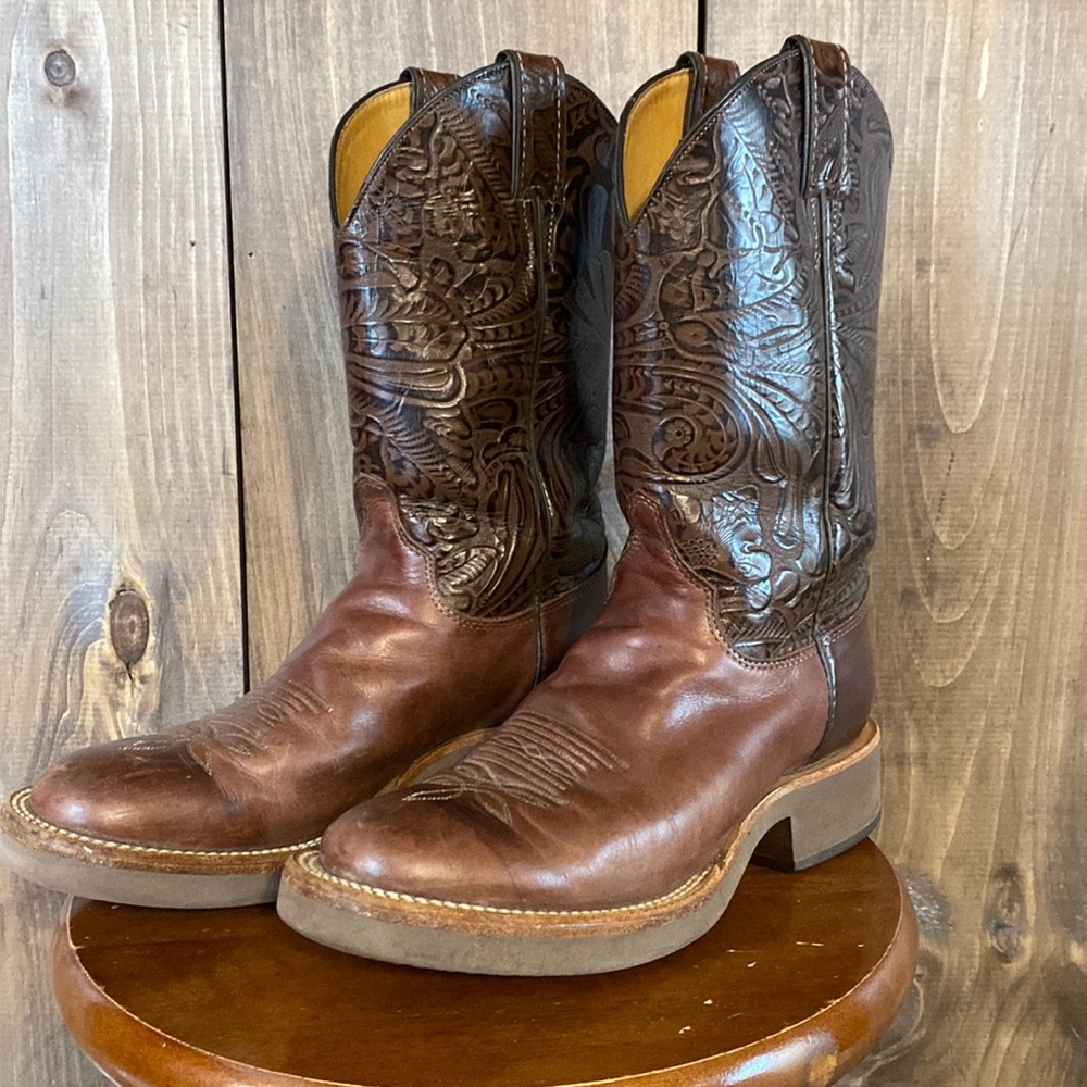 Justin Tekno Crepe Boots